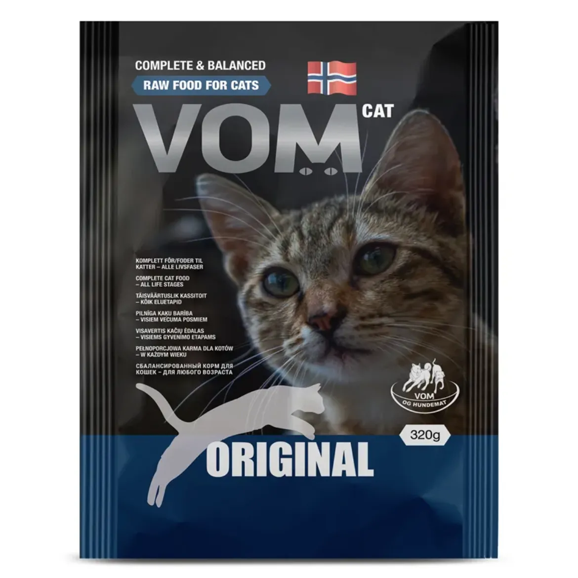 Bilde av VOM Kjøttboller KATT kylling 320 g 